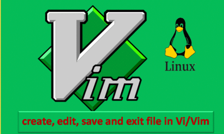 Editor VIM – Manual sencillo